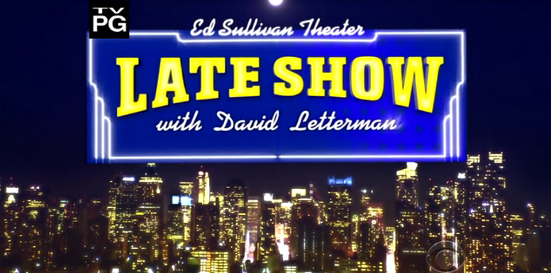 Late Show with David Letterman